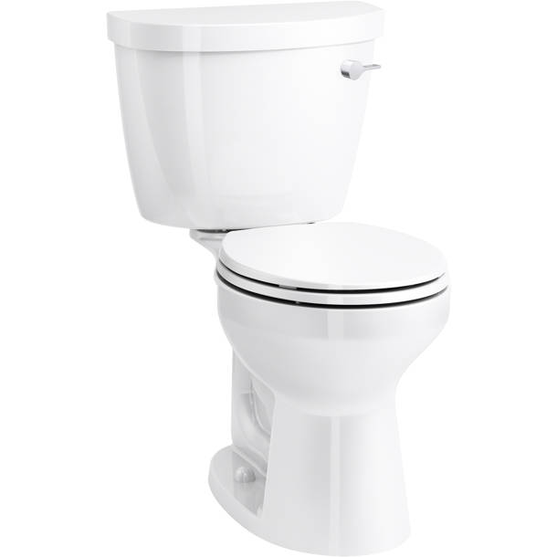 Kohler Cimarron 1.6 GPF Round TwoPiece Toilet (Seat Not Included